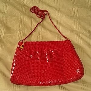 Fancy red clutch